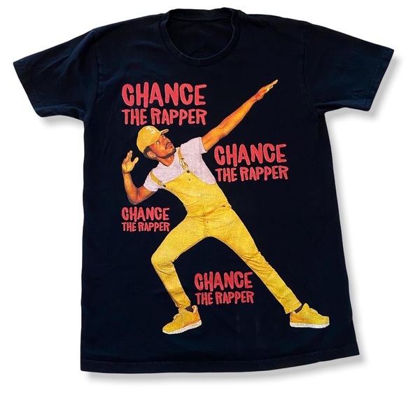 CHANCE THE RAPPER TOUR T-SHIRT - (S) - Picture 2 of 4